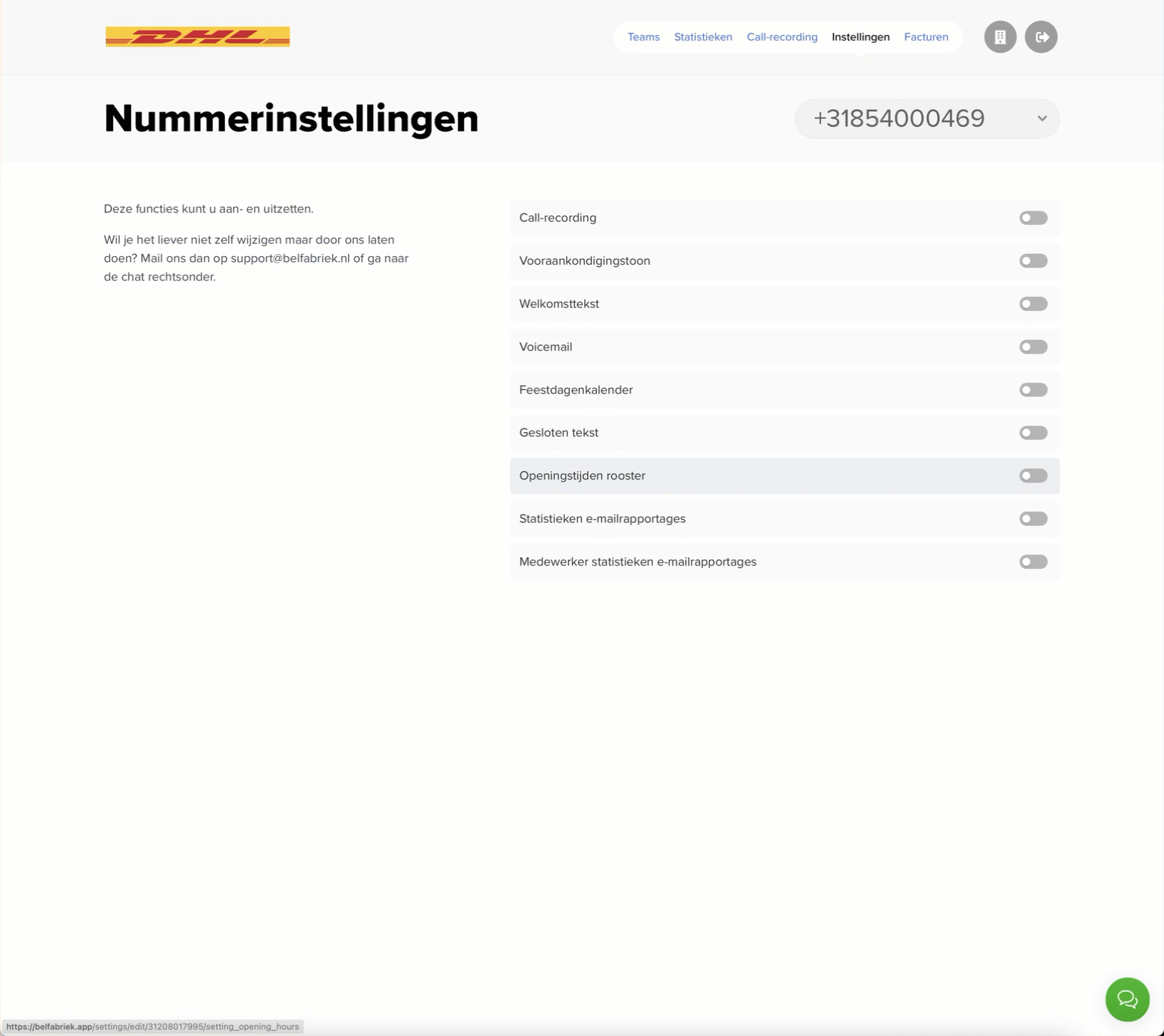 Öffnungszeiten